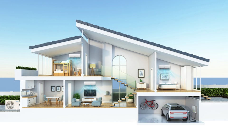 Effiziente Danyon Multisplit Klimaanlage für optimale Raumkühlung. Modernes Design, leise und energieeffizient.