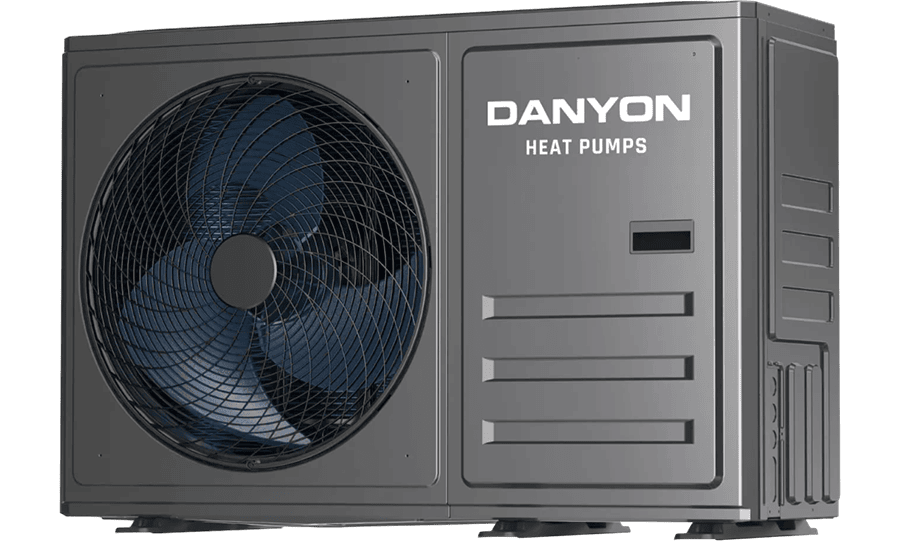Hocheffiziente Danyon Wärmepumpe für Heiz- und Klimatisierungsanwendungen.