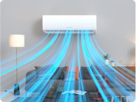 Effiziente Kühlung mit moderner Klimaanlage für Ihr Zuhause. Optimale Frische und Komfort durch innovative Technologie.